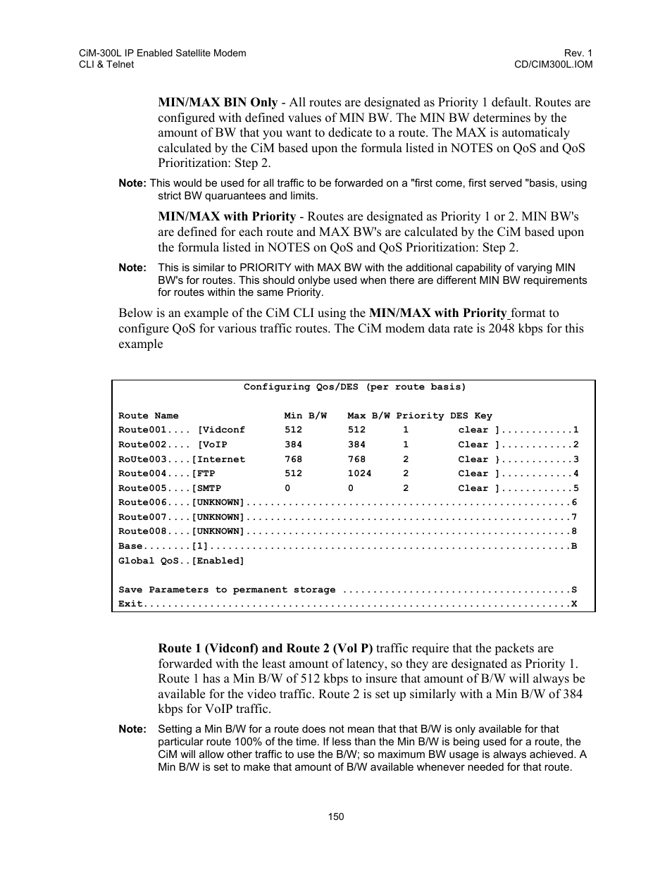 Comtech EF Data CIM-300L User Manual | Page 176 / 512