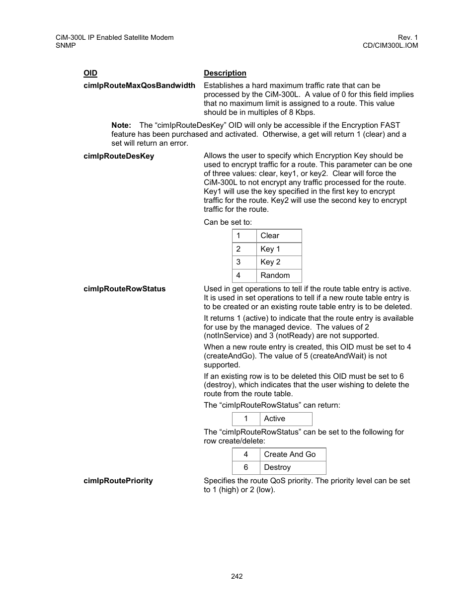 Comtech EF Data CIM-300L User Manual | Page 268 / 512