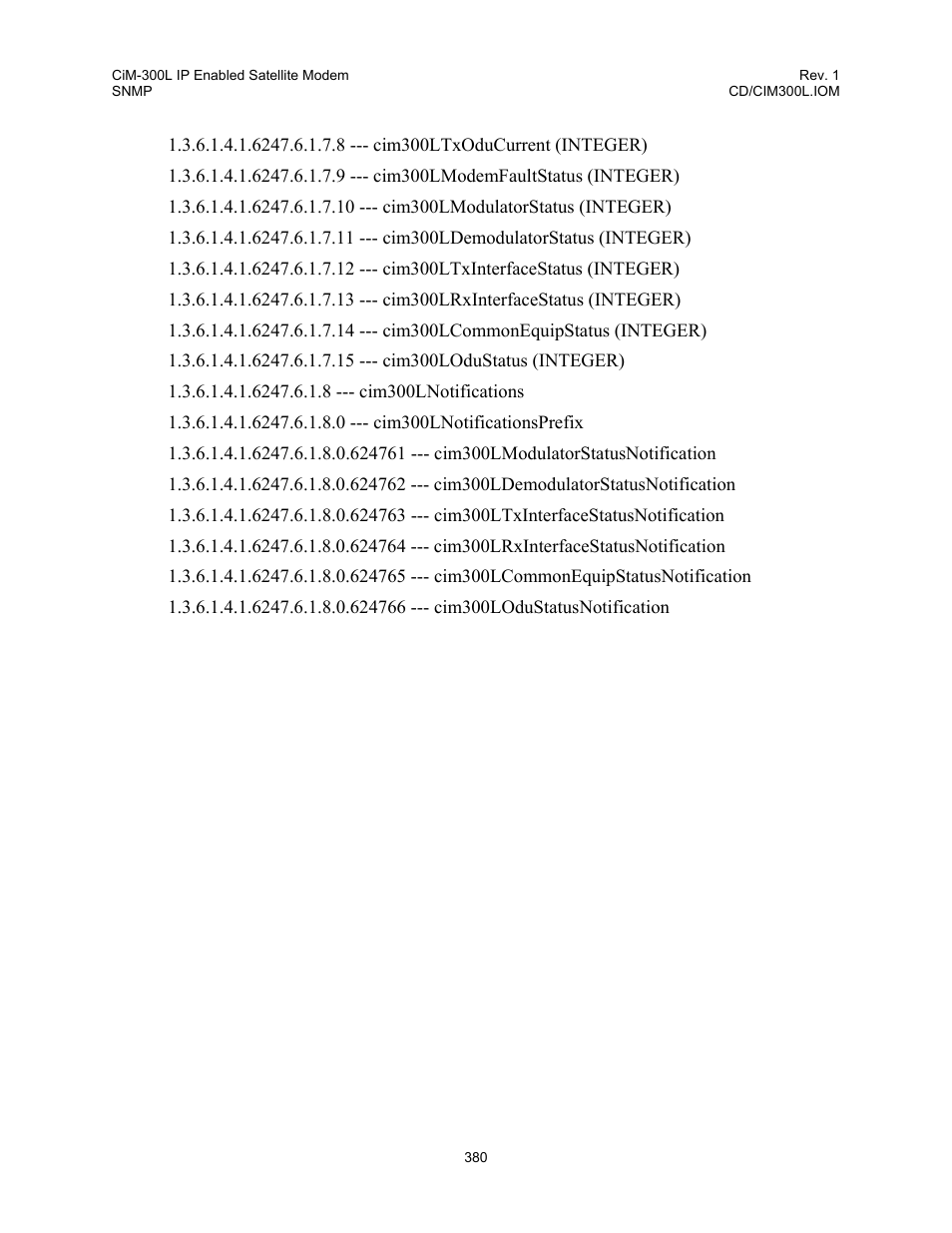 Comtech EF Data CIM-300L User Manual | Page 406 / 512