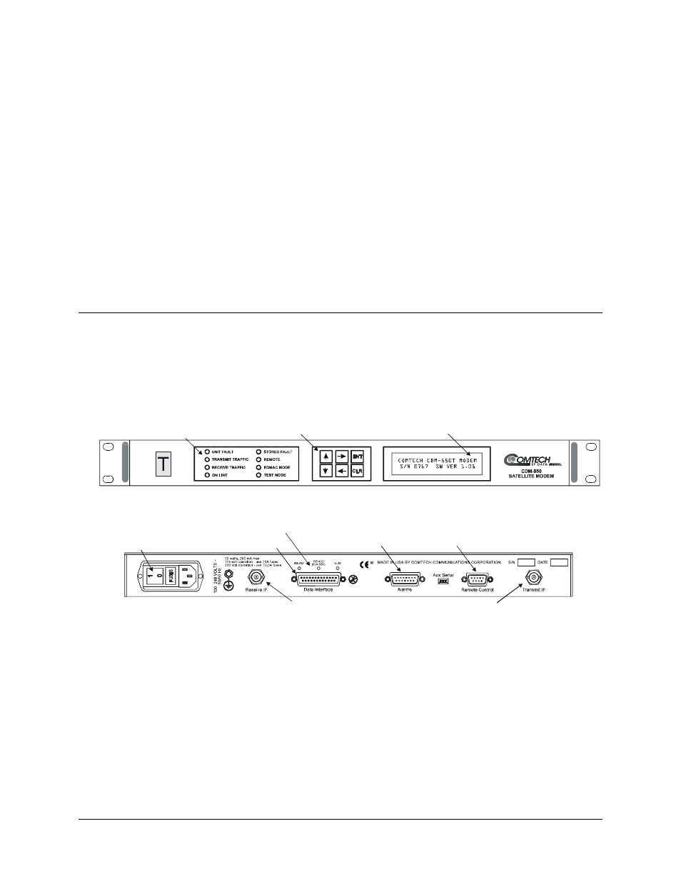 Chapter 4. physical description, 1 overview | Comtech EF Data CDM-550T User Manual | Page 29 / 164