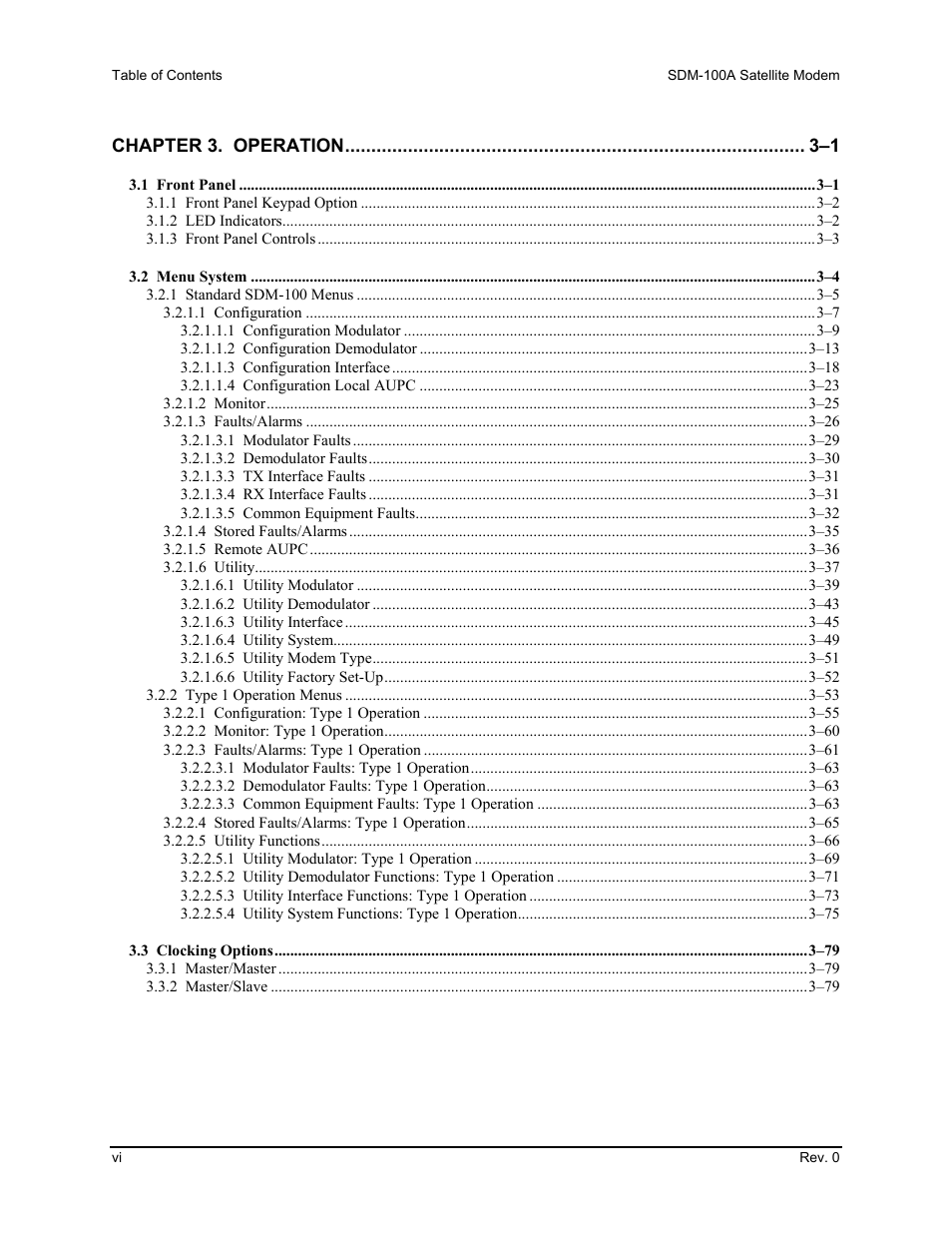 Comtech EF Data SDM-100A User Manual | Page 10 / 212