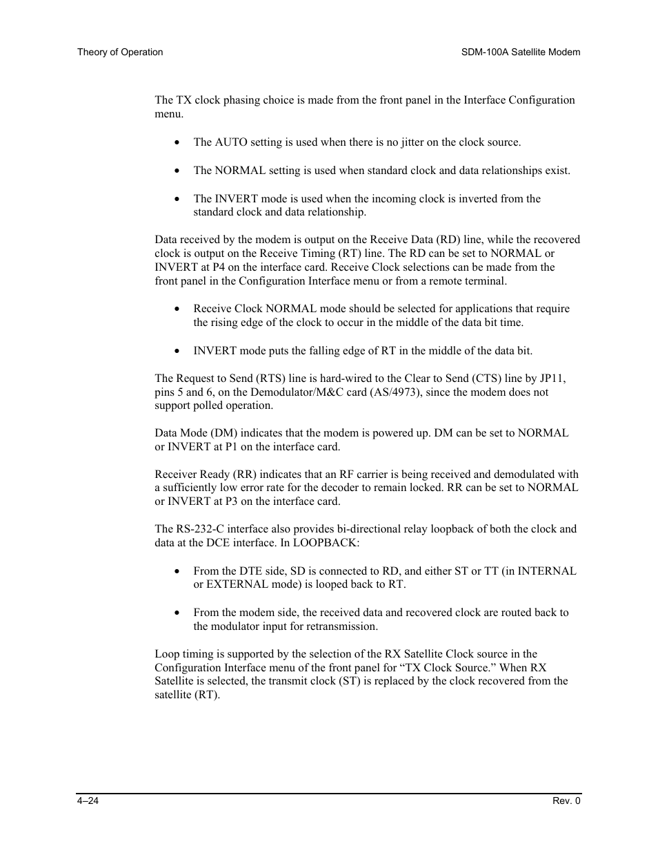 Comtech EF Data SDM-100A User Manual | Page 140 / 212