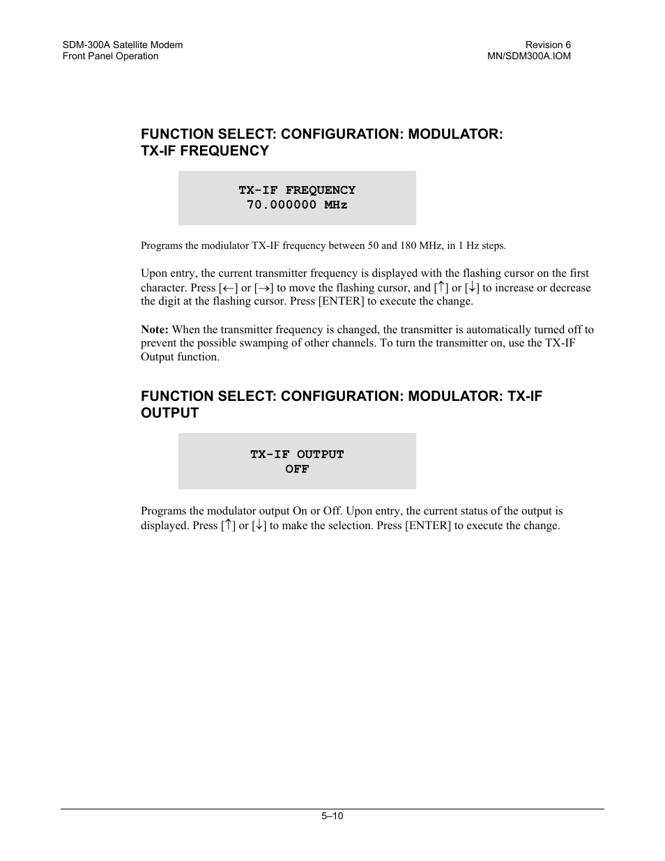 Comtech EF Data SDM-300A User Manual | Page 104 / 470