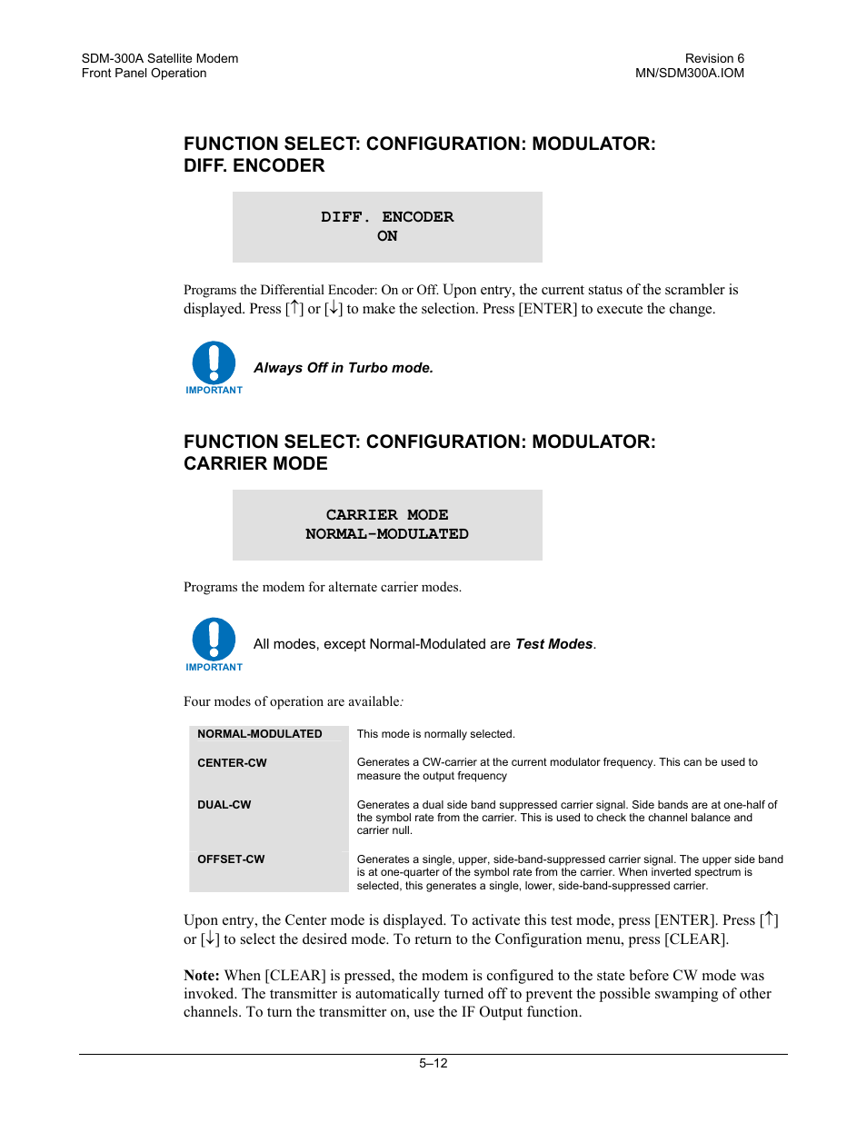 Comtech EF Data SDM-300A User Manual | Page 106 / 470