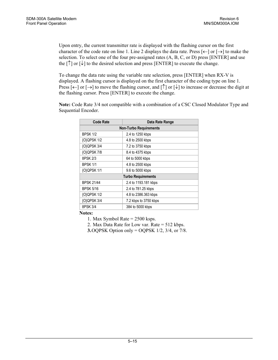 Comtech EF Data SDM-300A User Manual | Page 109 / 470