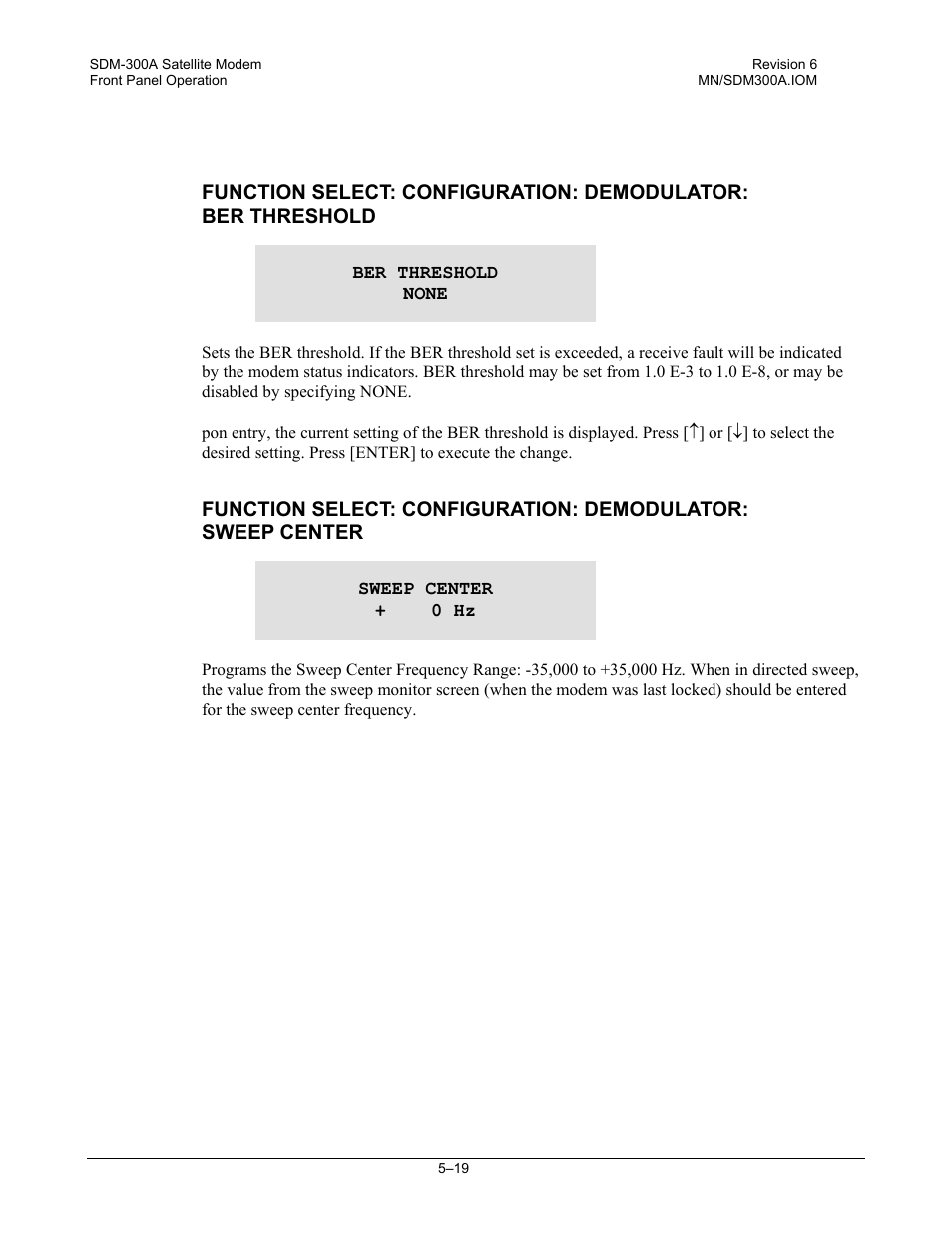 Comtech EF Data SDM-300A User Manual | Page 113 / 470