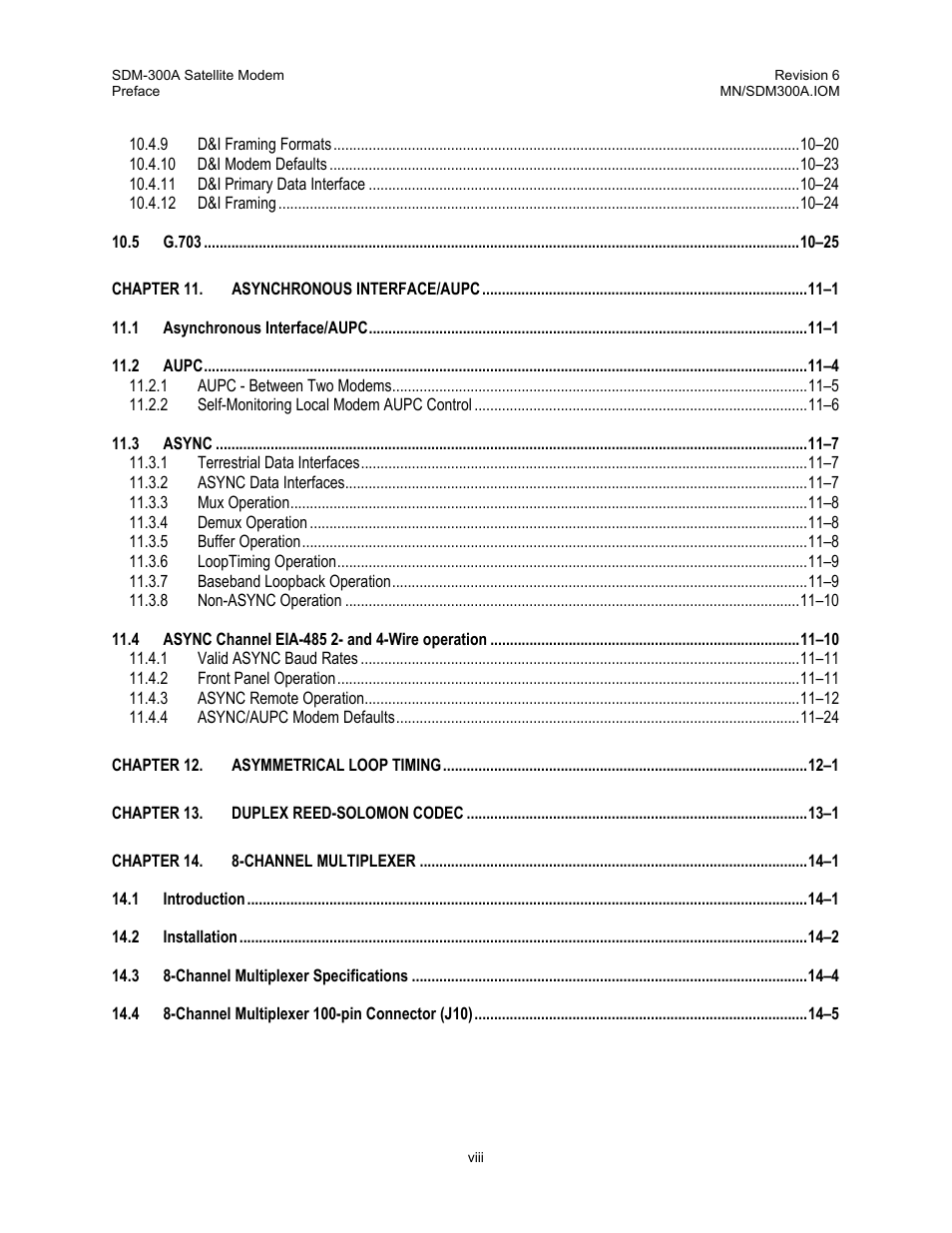 Comtech EF Data SDM-300A User Manual | Page 12 / 470