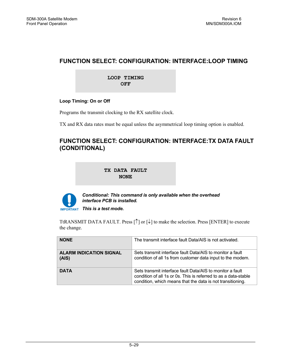 Comtech EF Data SDM-300A User Manual | Page 123 / 470