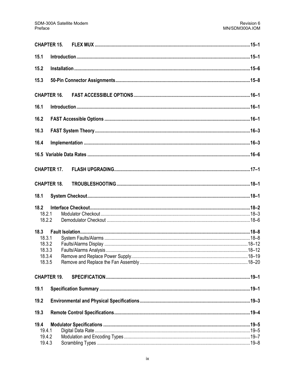Comtech EF Data SDM-300A User Manual | Page 13 / 470