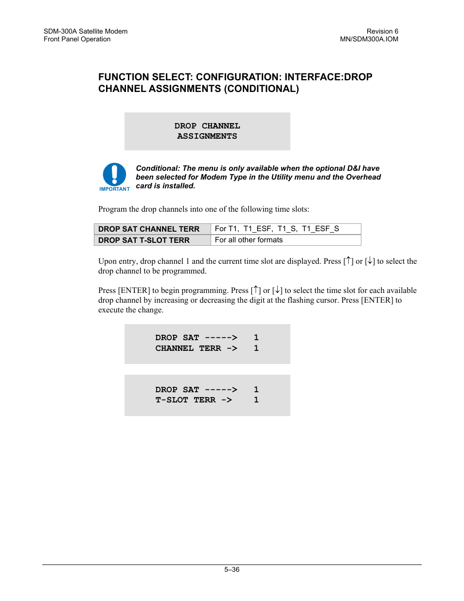 Comtech EF Data SDM-300A User Manual | Page 130 / 470