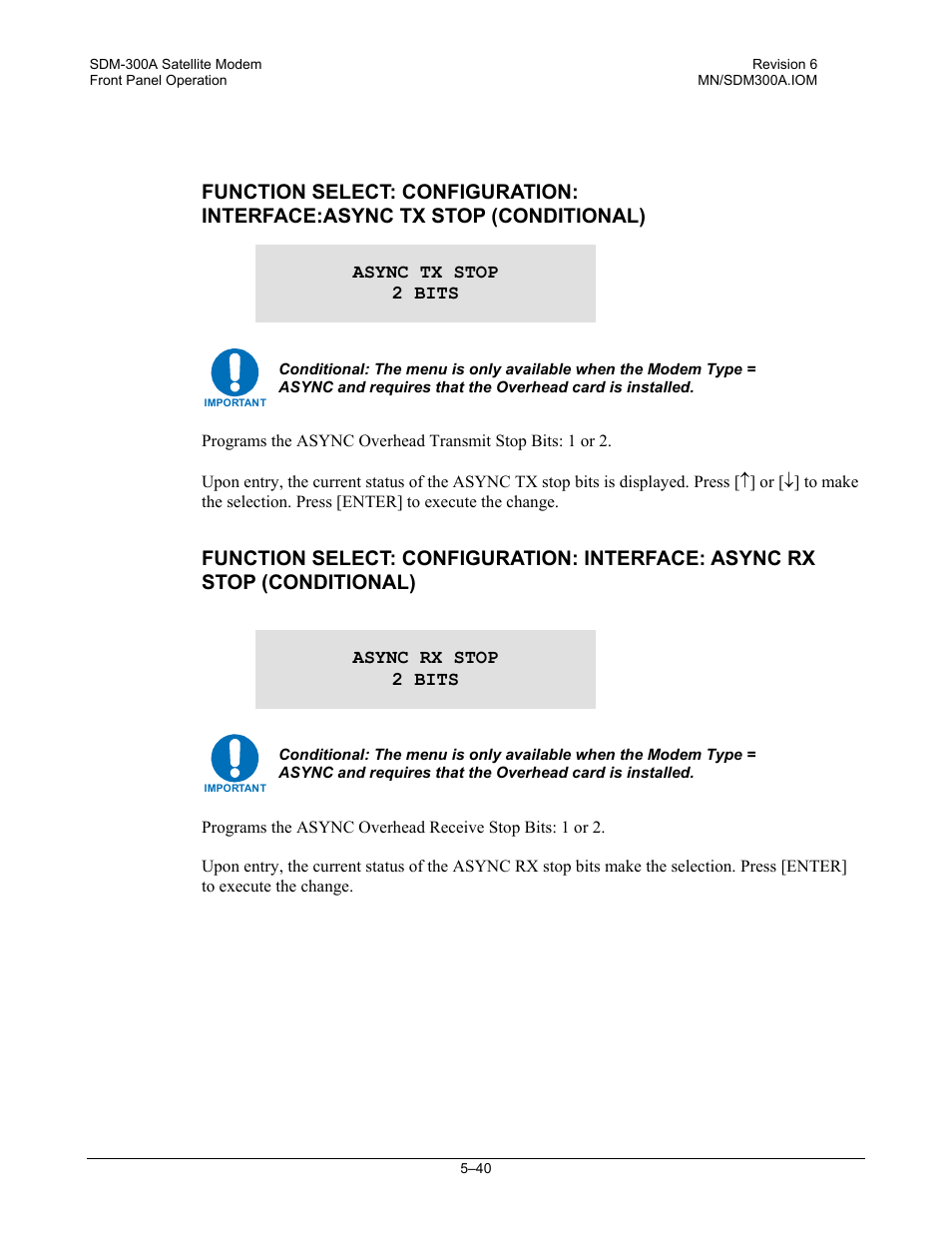 Comtech EF Data SDM-300A User Manual | Page 134 / 470