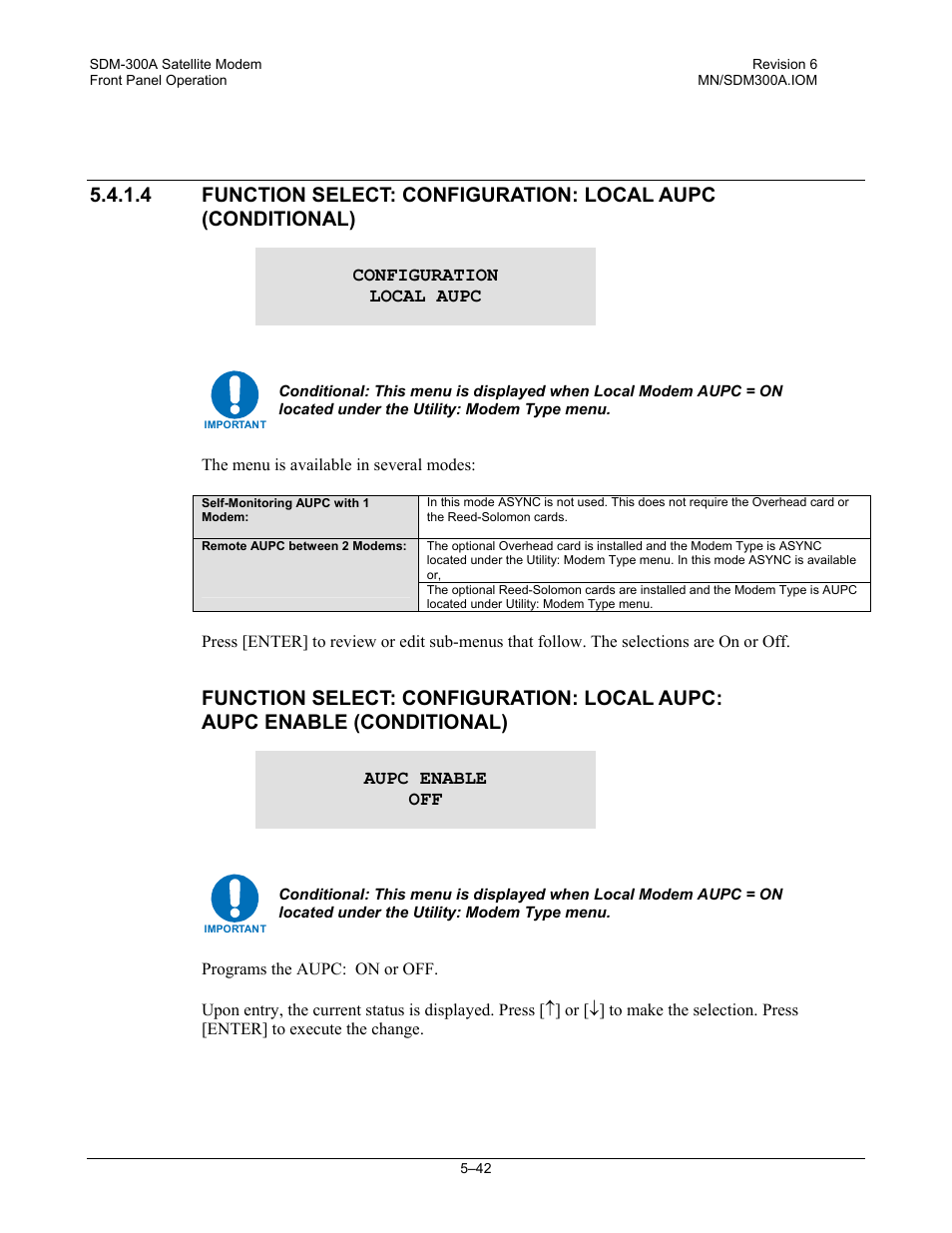 Comtech EF Data SDM-300A User Manual | Page 136 / 470