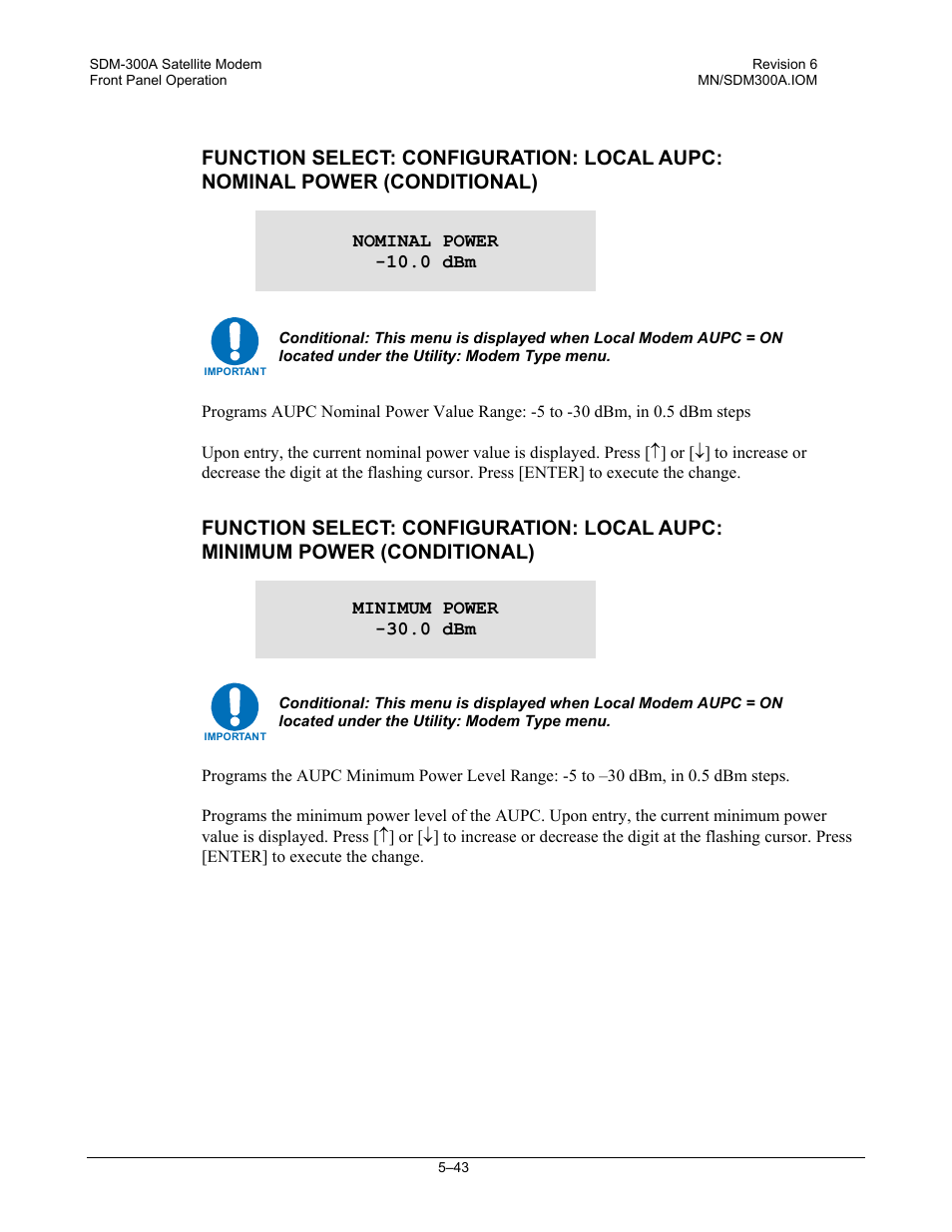 Comtech EF Data SDM-300A User Manual | Page 137 / 470