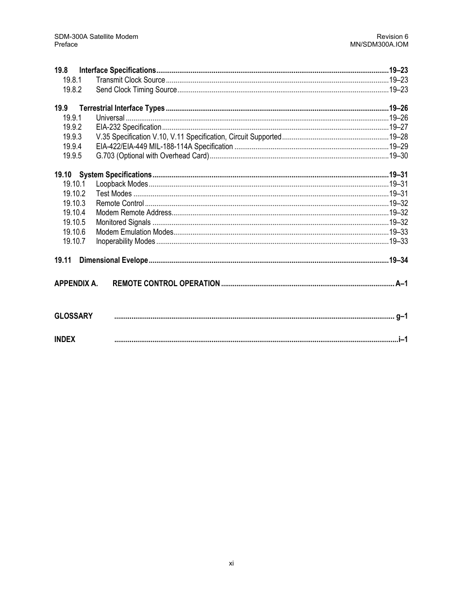 Comtech EF Data SDM-300A User Manual | Page 15 / 470