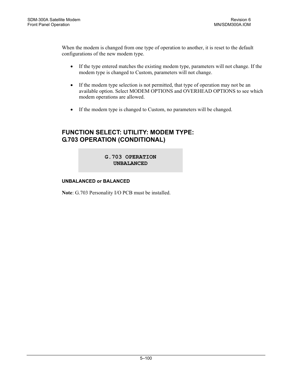 Comtech EF Data SDM-300A User Manual | Page 194 / 470