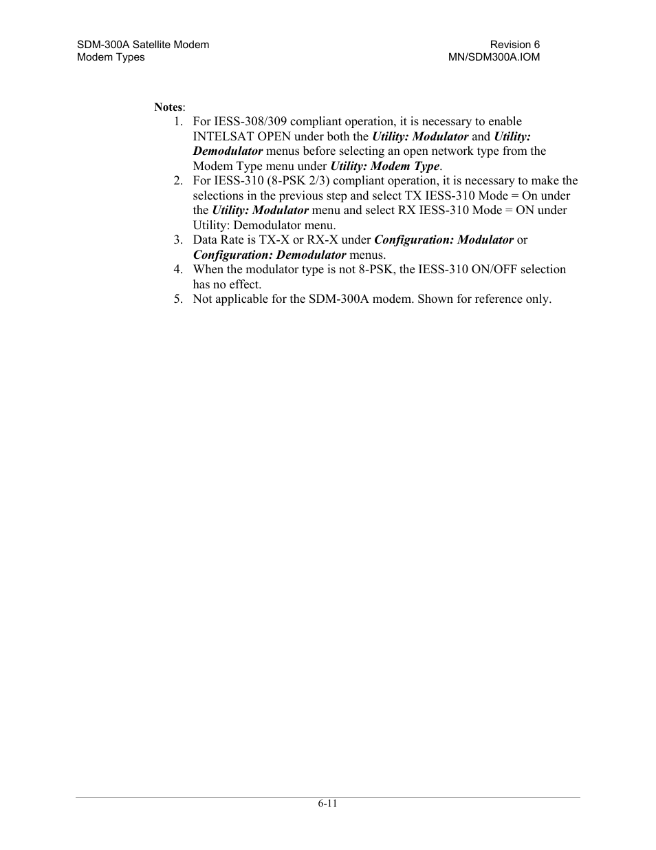 Comtech EF Data SDM-300A User Manual | Page 219 / 470