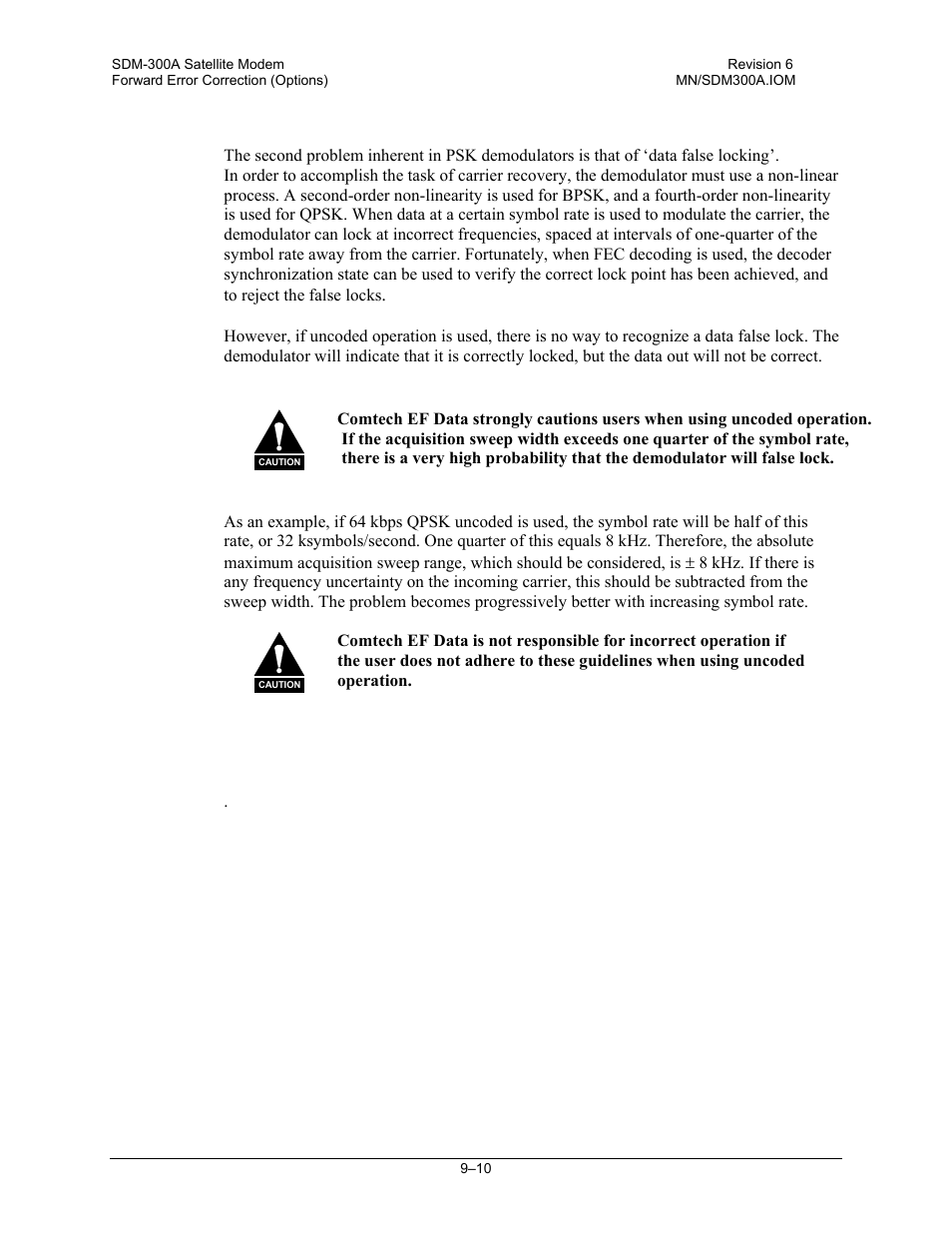 Comtech EF Data SDM-300A User Manual | Page 246 / 470