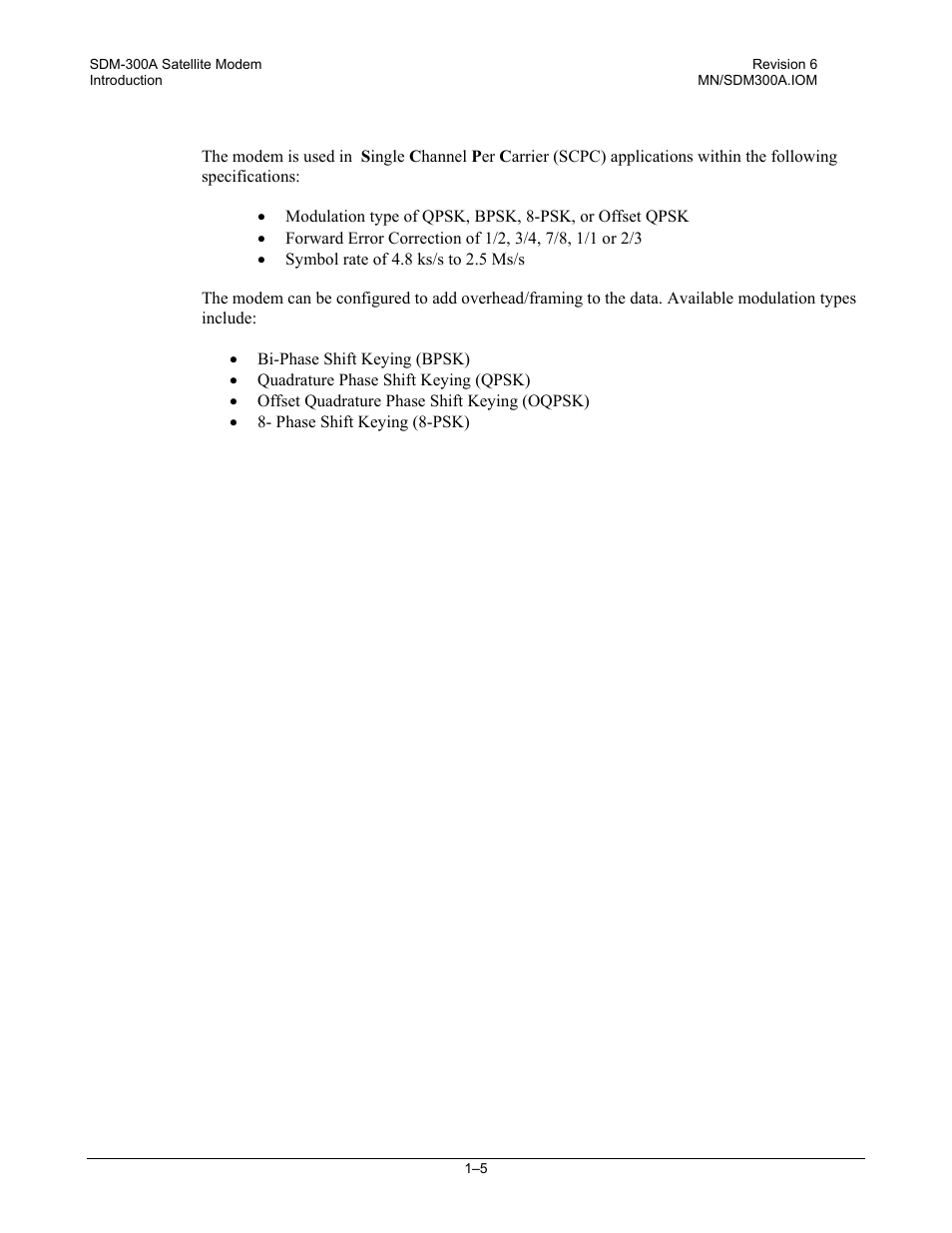 Comtech EF Data SDM-300A User Manual | Page 31 / 470