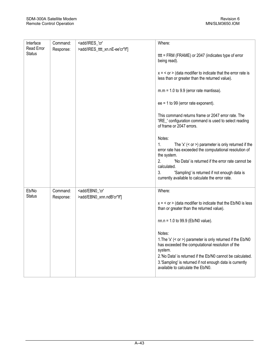 Comtech EF Data SDM-300A User Manual | Page 435 / 470