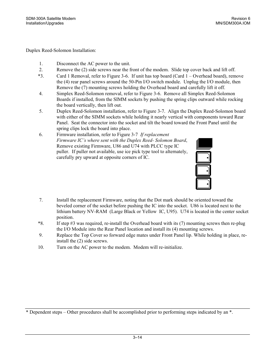 Duplex reed-solomon installation | Comtech EF Data SDM-300A User Manual | Page 70 / 470