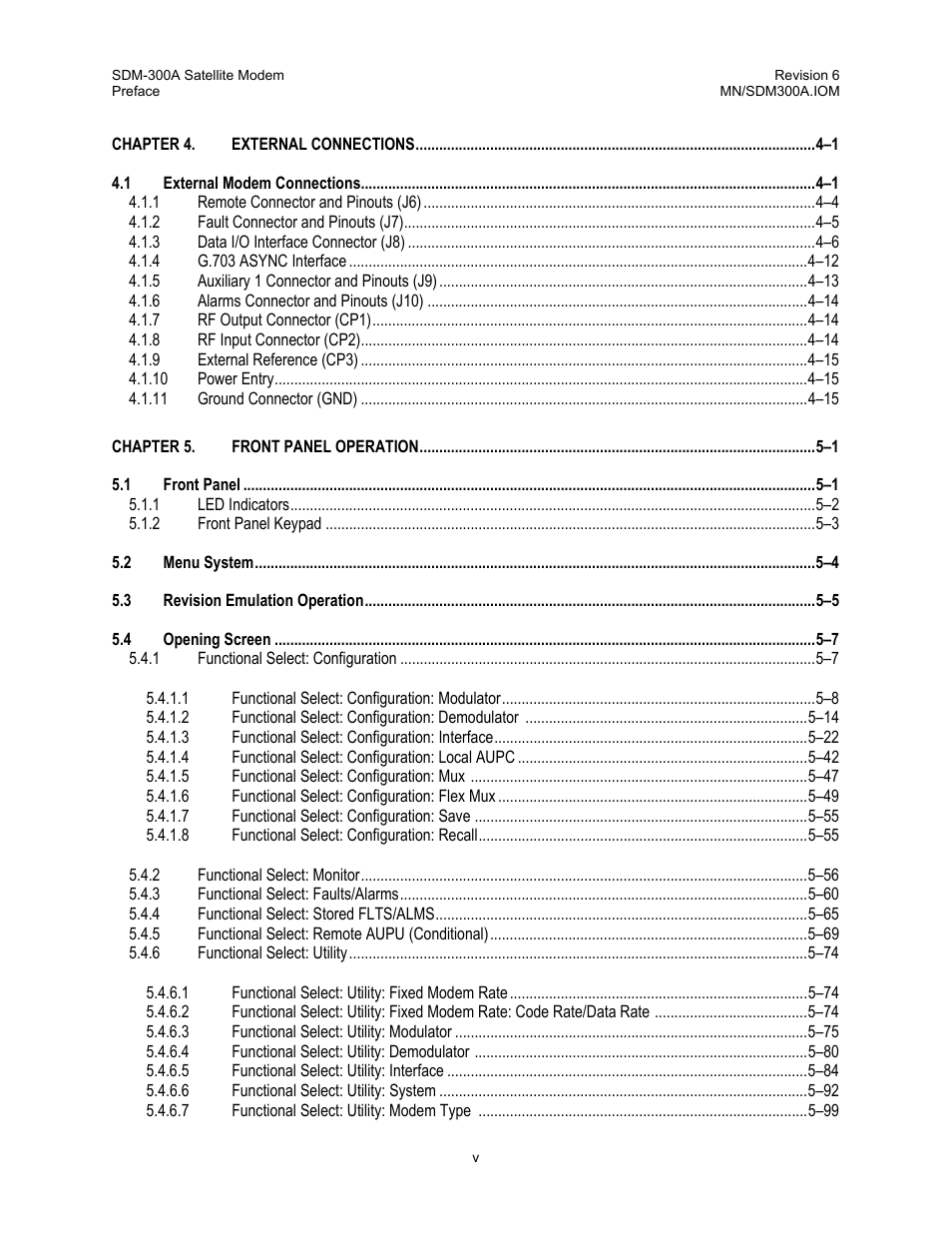 Comtech EF Data SDM-300A User Manual | Page 9 / 470