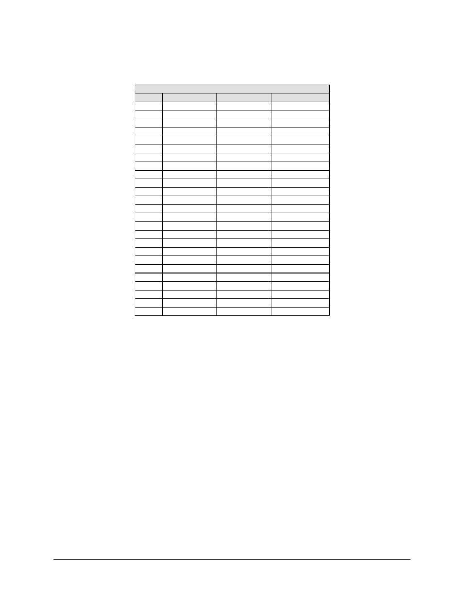 Table 2-4 | Comtech EF Data SDM-300L User Manual | Page 30 / 82