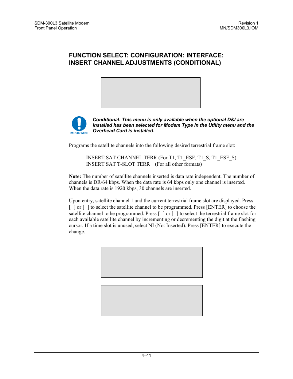 Comtech EF Data SDM-300L3 User Manual | Page 109 / 408