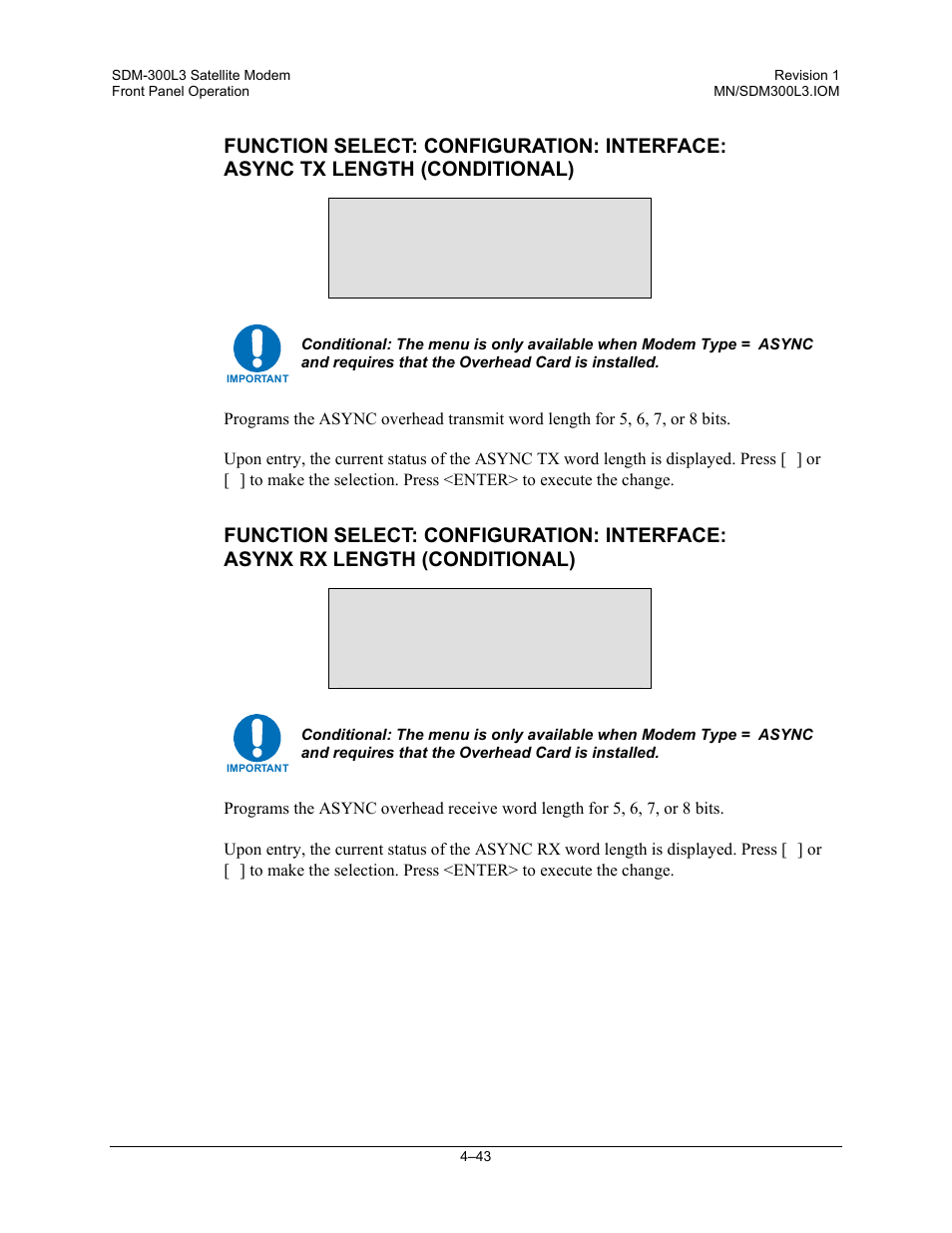 Comtech EF Data SDM-300L3 User Manual | Page 111 / 408