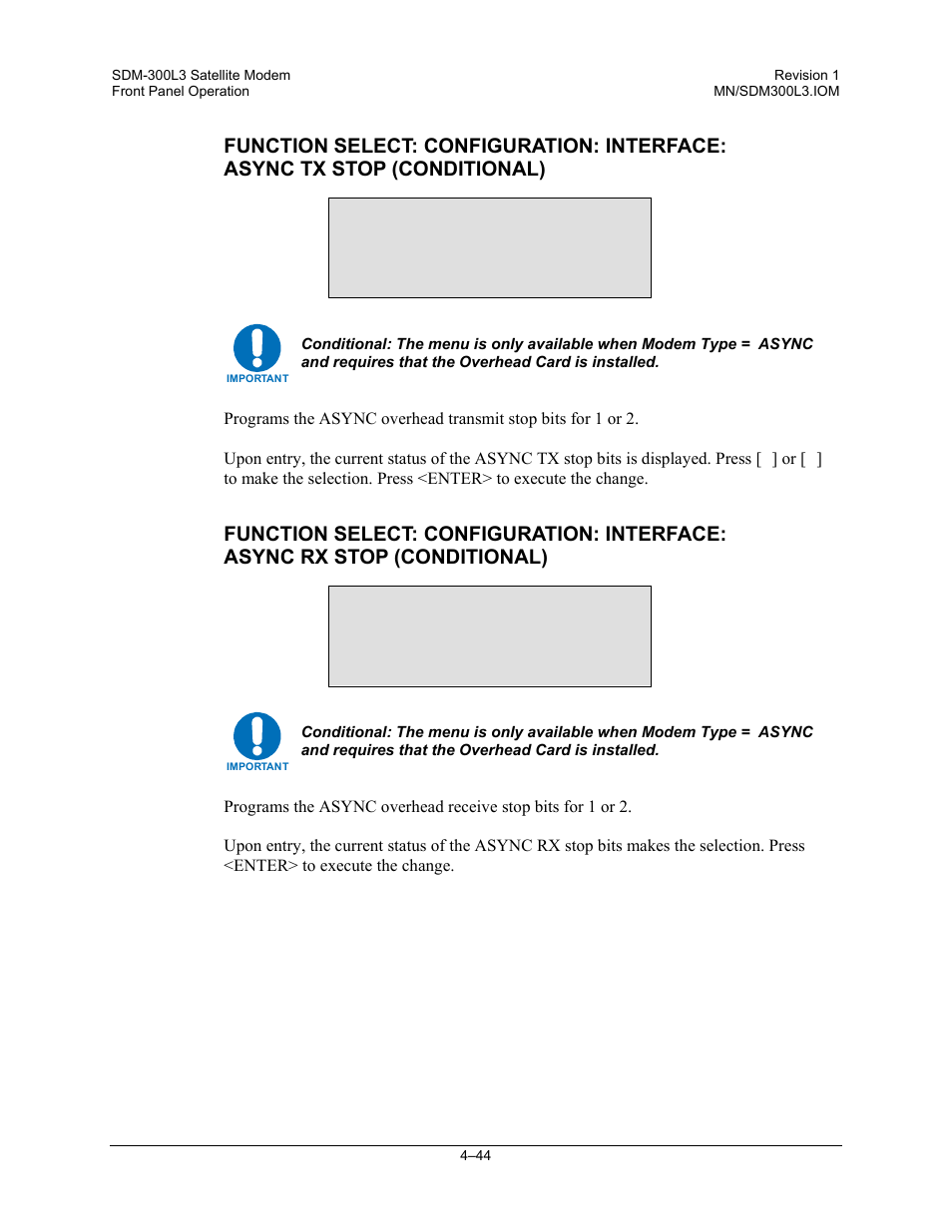 Comtech EF Data SDM-300L3 User Manual | Page 112 / 408