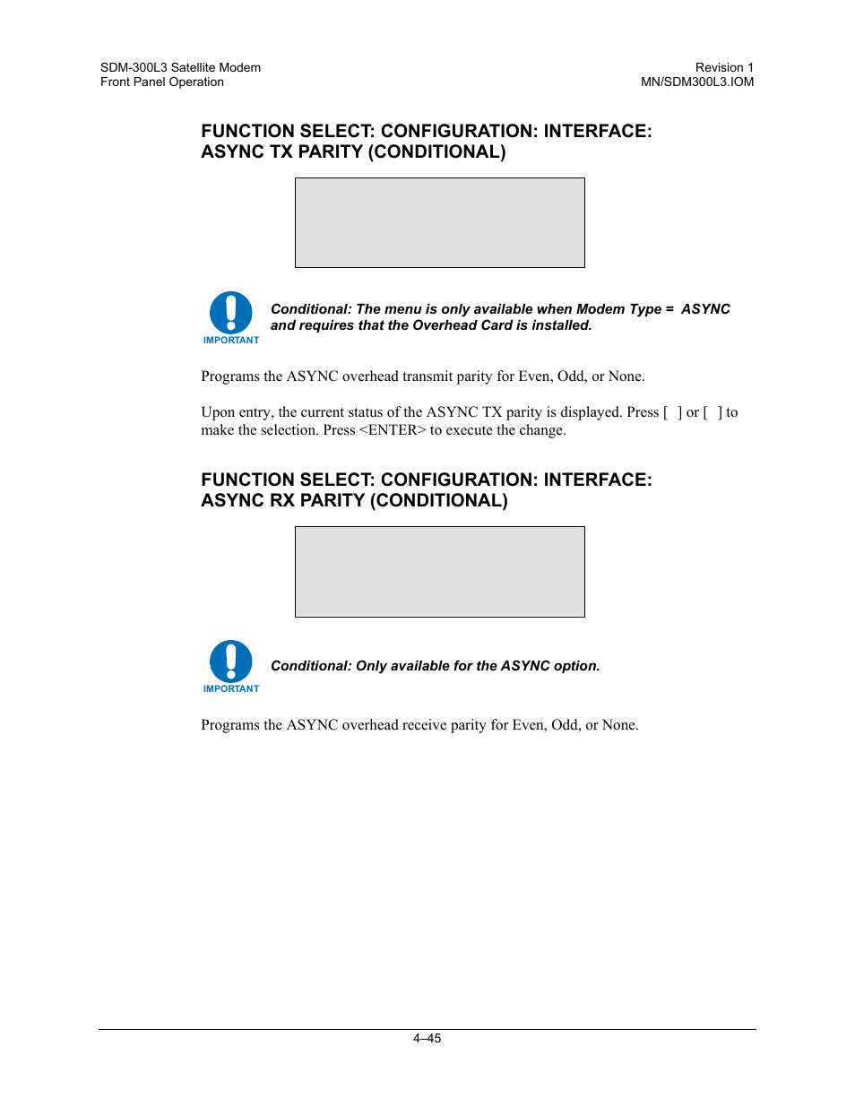 Comtech EF Data SDM-300L3 User Manual | Page 113 / 408