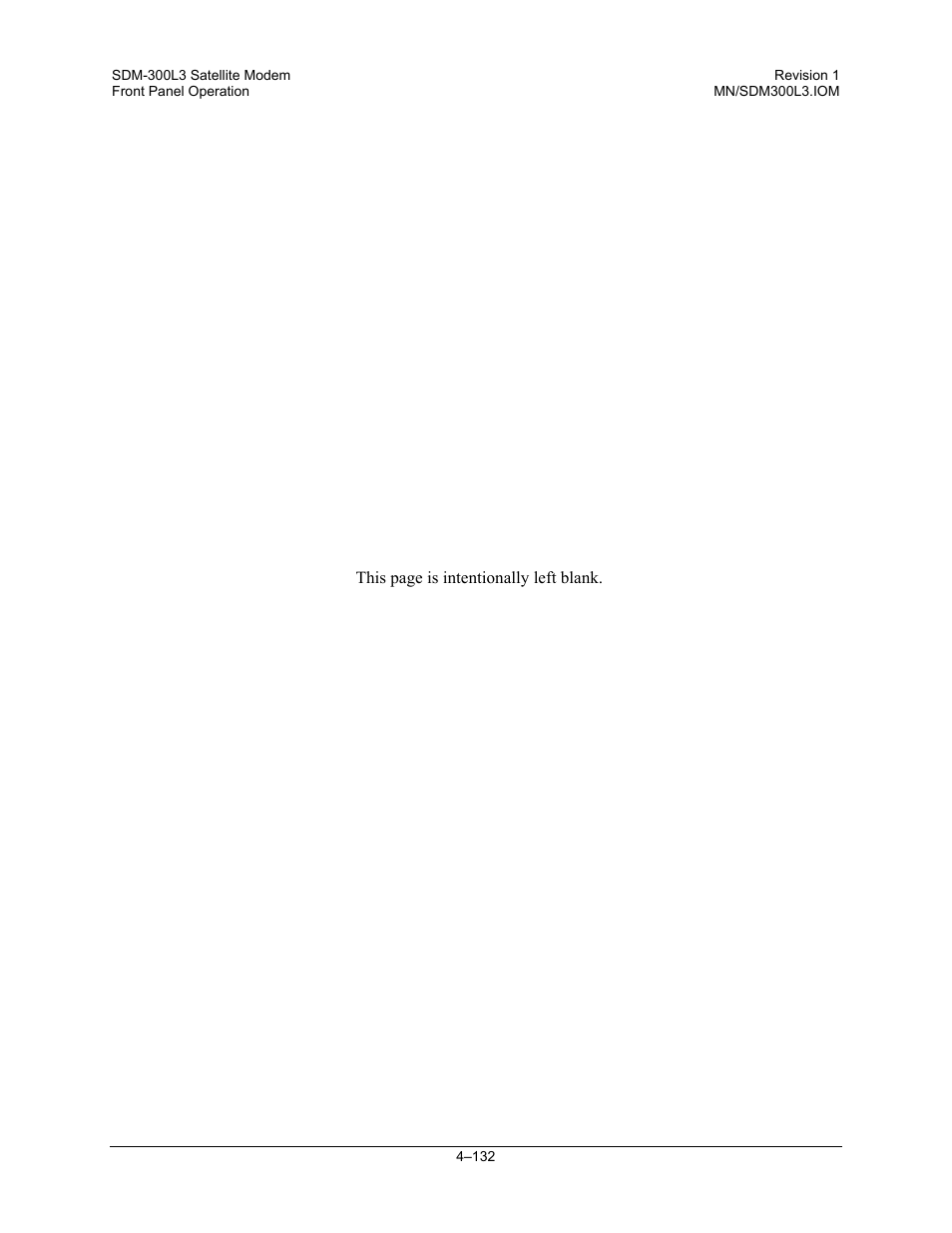 Comtech EF Data SDM-300L3 User Manual | Page 200 / 408
