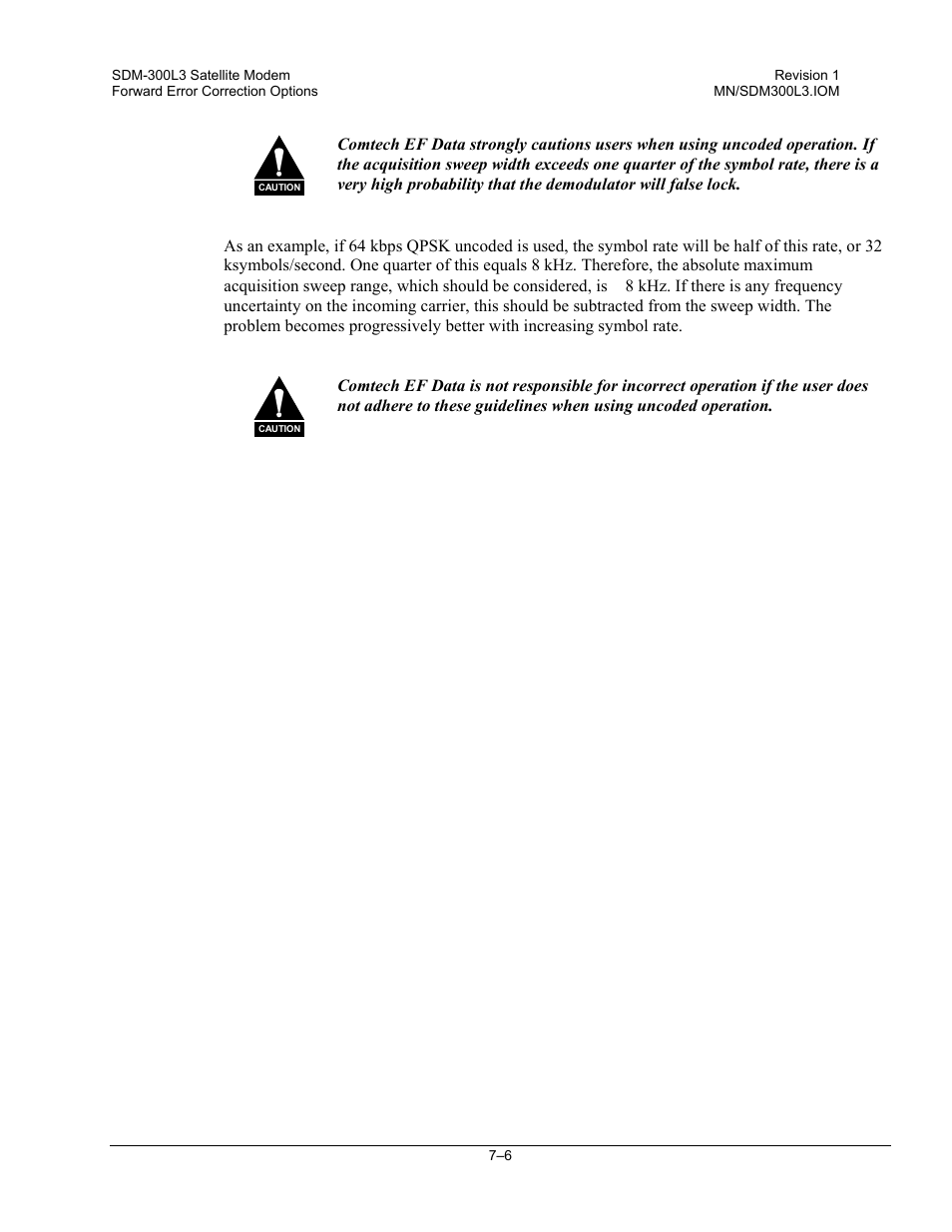 Comtech EF Data SDM-300L3 User Manual | Page 234 / 408