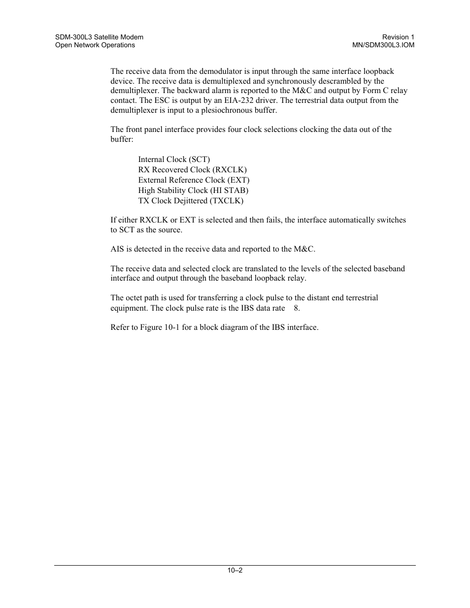 Comtech EF Data SDM-300L3 User Manual | Page 260 / 408