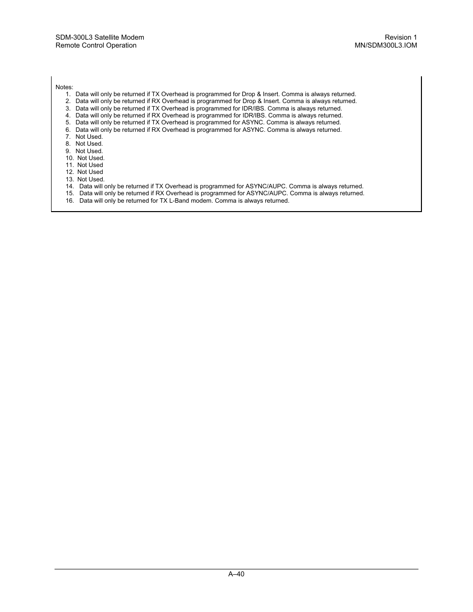 Comtech EF Data SDM-300L3 User Manual | Page 392 / 408