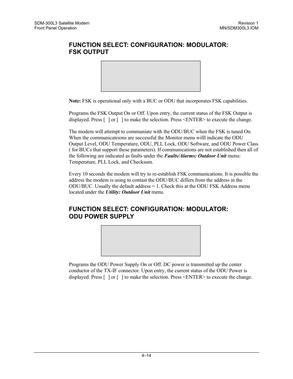 Comtech EF Data SDM-300L3 User Manual | Page 82 / 408