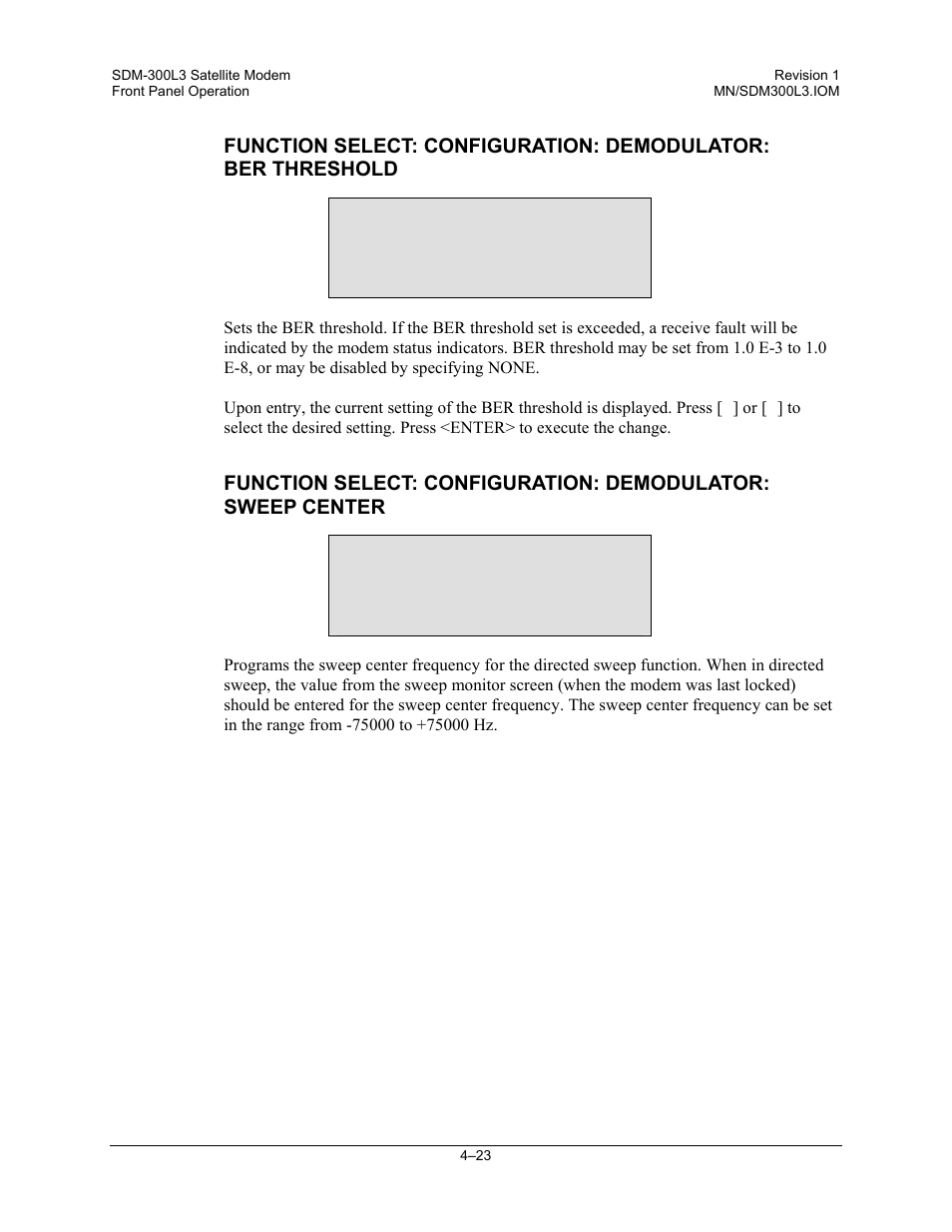 Comtech EF Data SDM-300L3 User Manual | Page 91 / 408