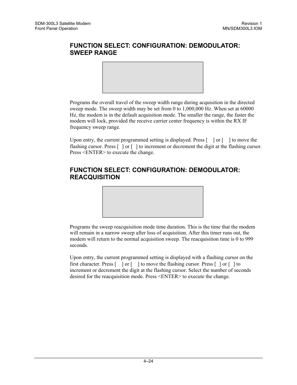 Comtech EF Data SDM-300L3 User Manual | Page 92 / 408