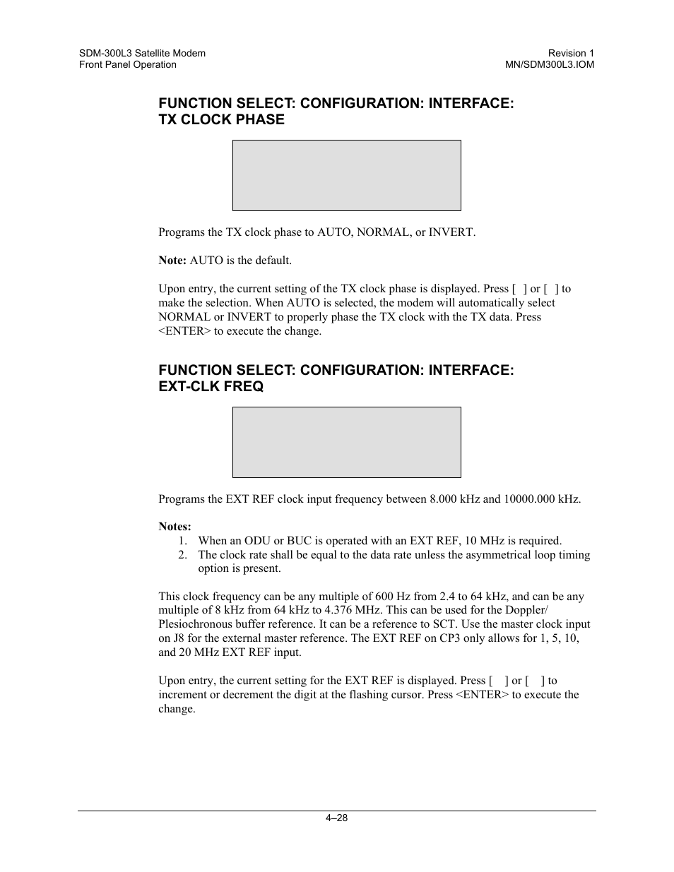 Comtech EF Data SDM-300L3 User Manual | Page 96 / 408