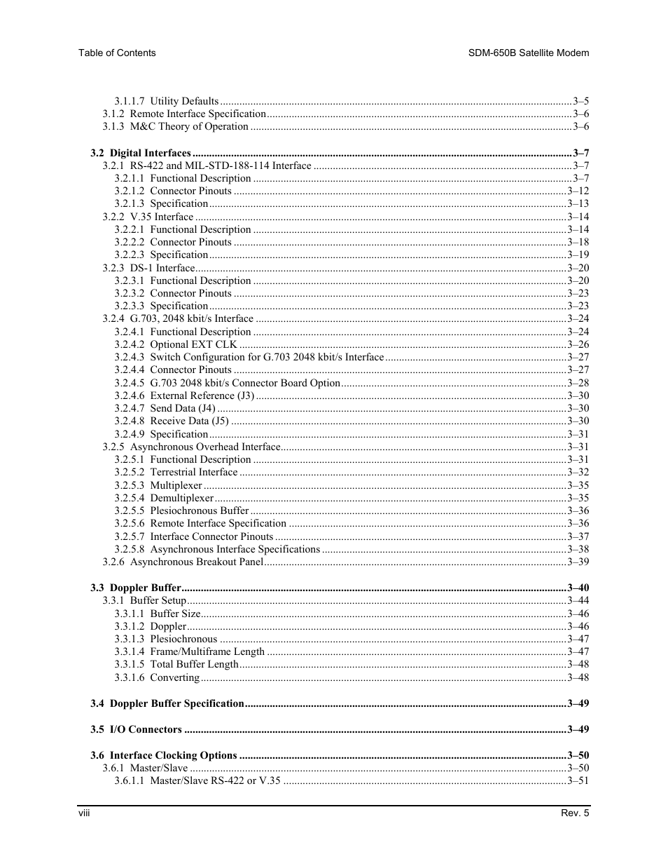 Comtech EF Data SDM-650B User Manual | Page 12 / 348