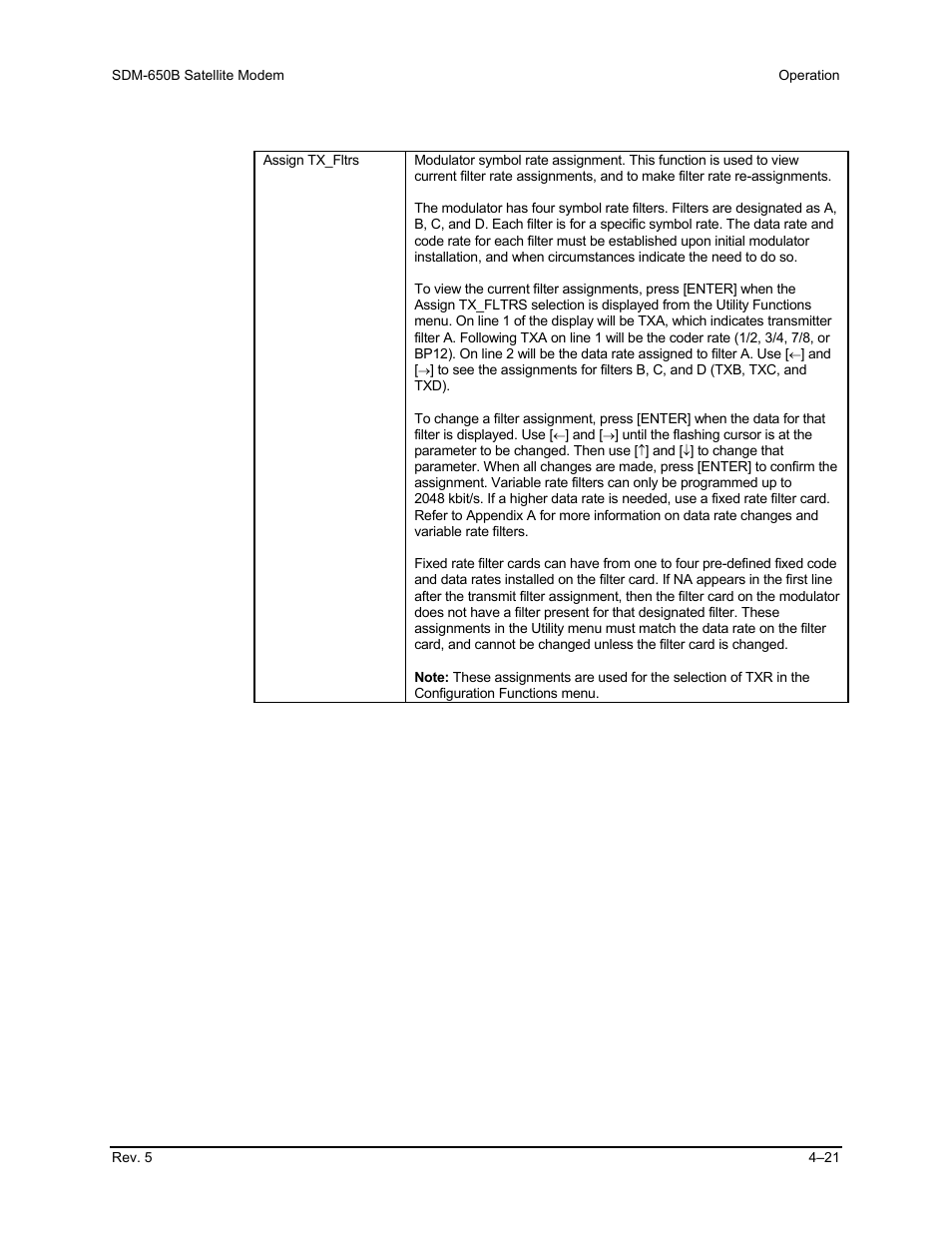 Comtech EF Data SDM-650B User Manual | Page 123 / 348