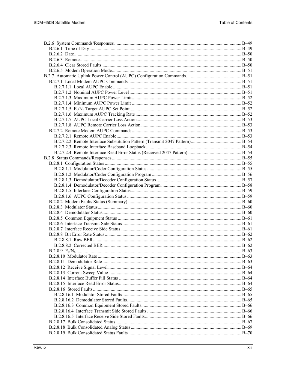 Comtech EF Data SDM-650B User Manual | Page 17 / 348