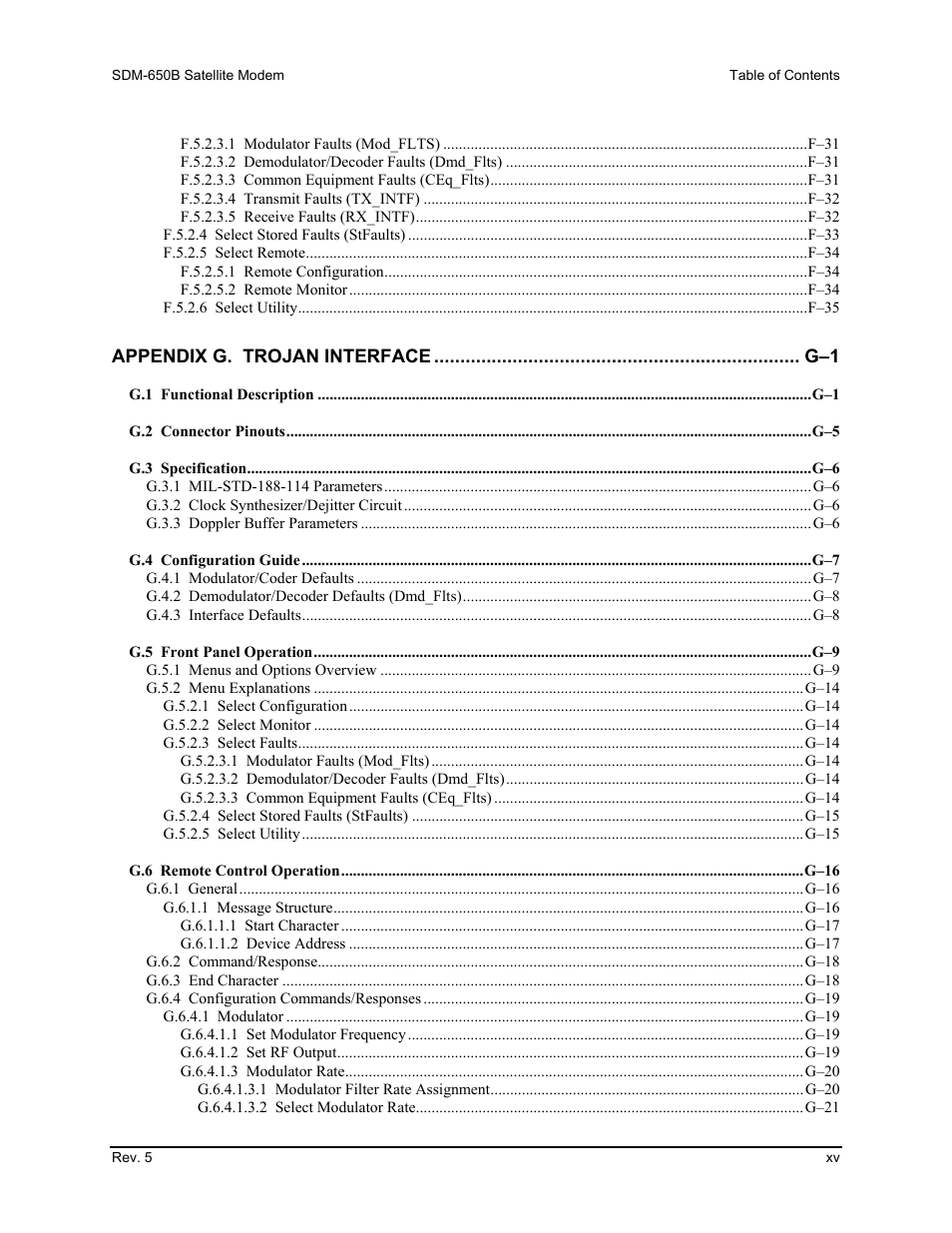 Comtech EF Data SDM-650B User Manual | Page 19 / 348