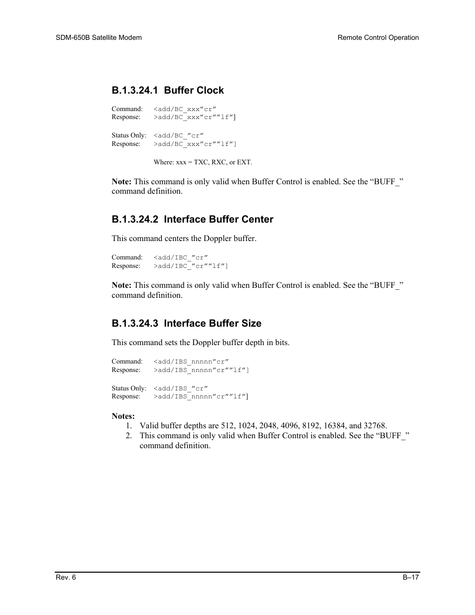 Comtech EF Data SDM-650B User Manual | Page 193 / 348