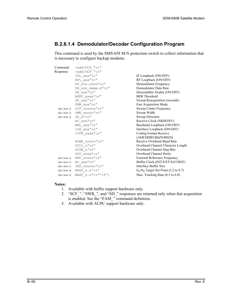 Comtech EF Data SDM-650B User Manual | Page 234 / 348