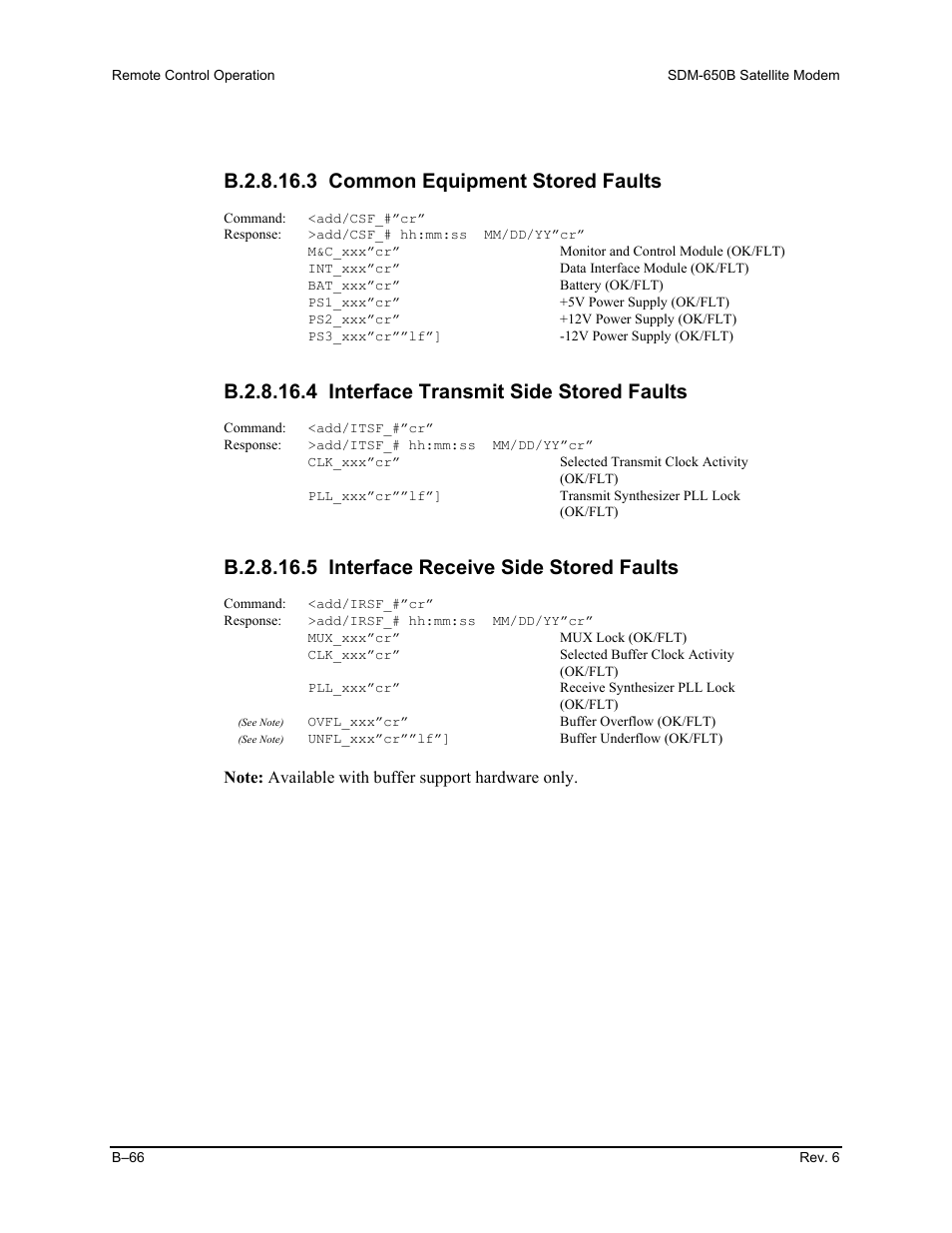 Comtech EF Data SDM-650B User Manual | Page 242 / 348