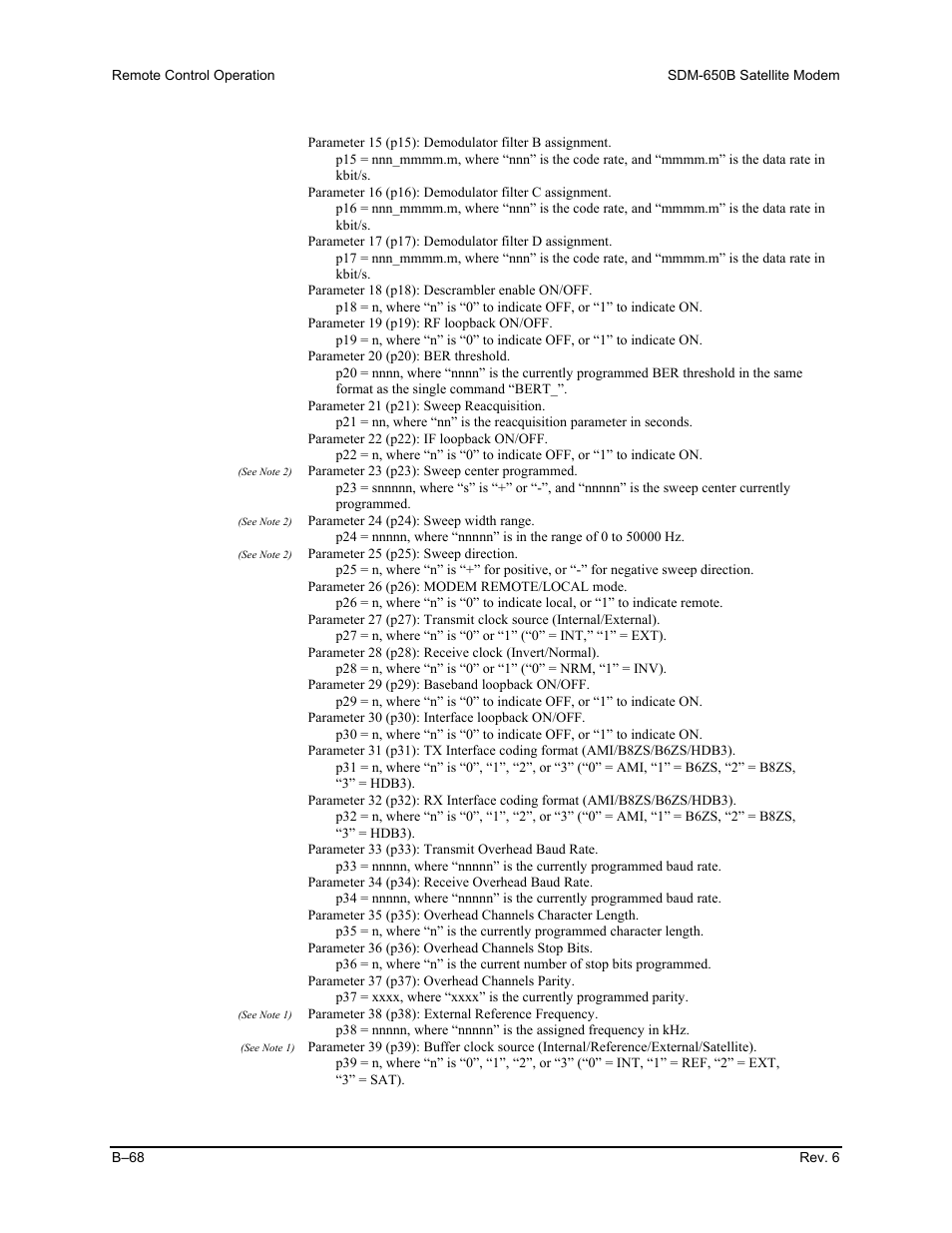 Comtech EF Data SDM-650B User Manual | Page 244 / 348