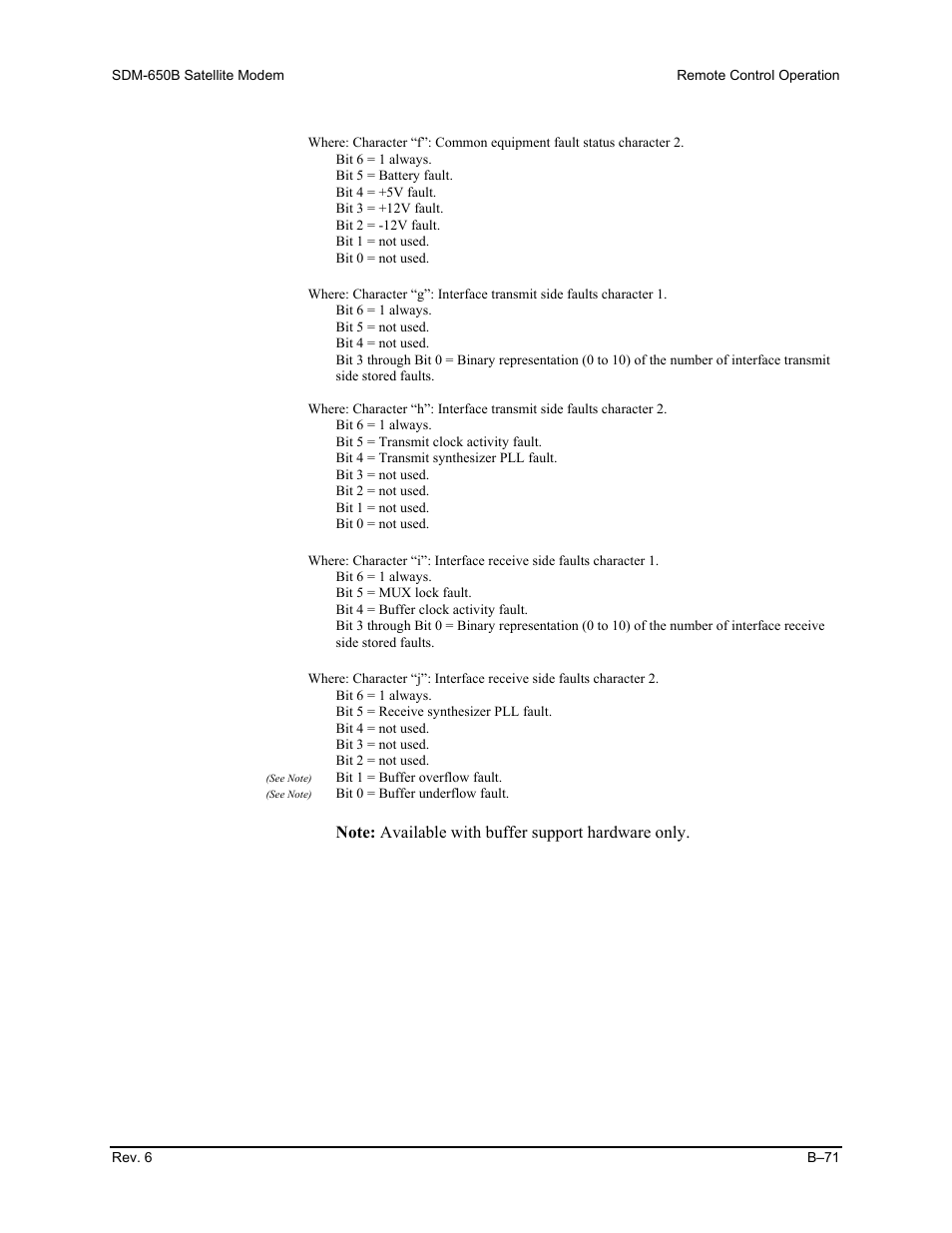 Comtech EF Data SDM-650B User Manual | Page 247 / 348