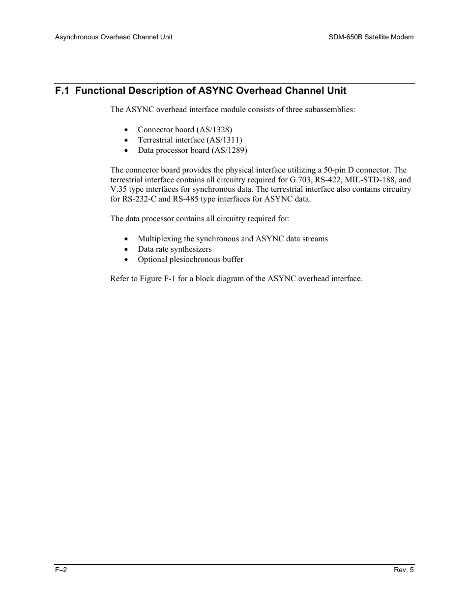 Comtech EF Data SDM-650B User Manual | Page 260 / 348