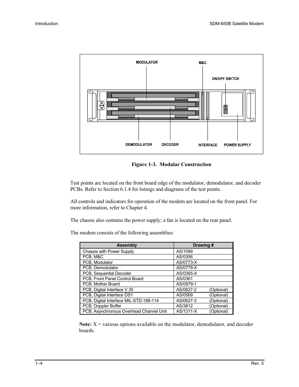 Comtech EF Data SDM-650B User Manual | Page 28 / 348