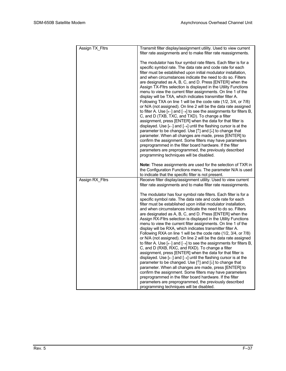 Comtech EF Data SDM-650B User Manual | Page 295 / 348